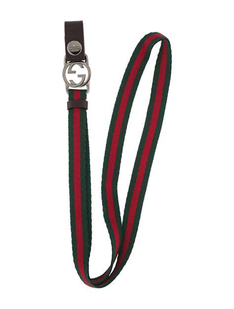 gucci keychain lanyard|vintage gucci key holder.